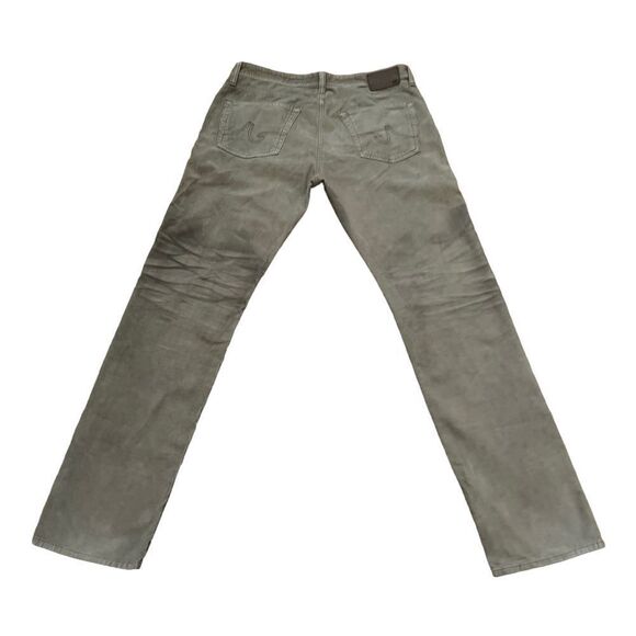 AG Adriano Goldschmied The Graduate Tailored Leg Corduroy Pants Size 34 - Picture 2 of 6